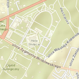 Dąbie Street Map