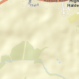 High Halden Street Map