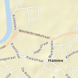 Hamme Street Map