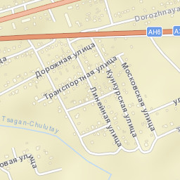 Aginskoye Street Map