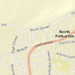 North Petherton Street Map
