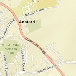 Castle Cary Street Map