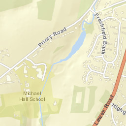 Forest Row Street Map