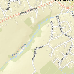 Cranbrook Street Map