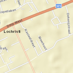 Lochristi Street Map