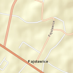 Fajsławice Street Map