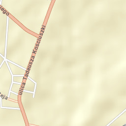 Rejowiec Street Map