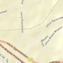 Sulików Street Map