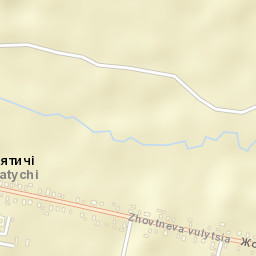 Krasyatychi Street Map