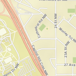 3032-3118 Exshaw Road Northwest, Calgary Street Map