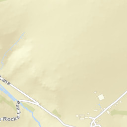 Glass's Rocks Lane, Taunton, Somerset TA4 Street Map