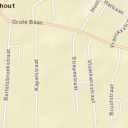 Hulshout Street Map