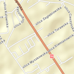 Księże Małe-Księże Wielkie Street Map