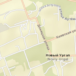 Novyy Urgal Street Map