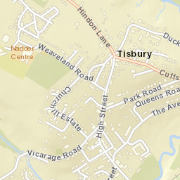 Tisbury Street Map