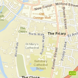 14-20 Bridge St, Salisbury, Wiltshire, UK Street Map