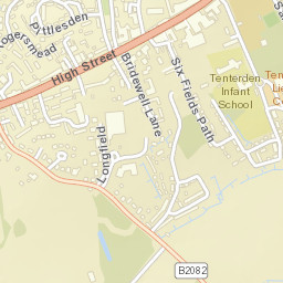 Tenterden Street Map