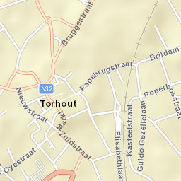 Torhout Street Map