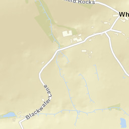 Blackwater Lane, Taunton, Somerset TA4 Street Map