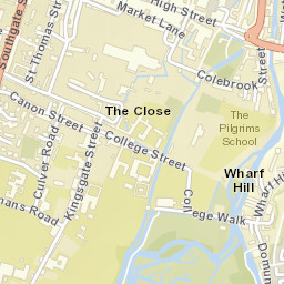 3 Great Minster Street, Winchester, Hampshire Street Map