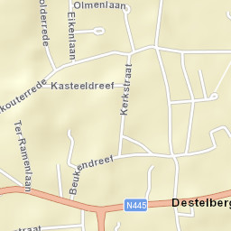 Destelbergen Street Map