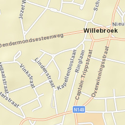 Willebroek Street Map