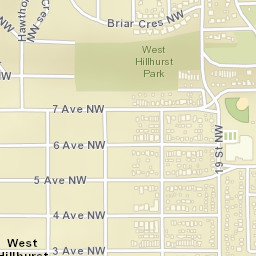 224 20 Street Northwest, Calgary, AB T2N Street Map