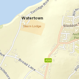 Appledore Street Map