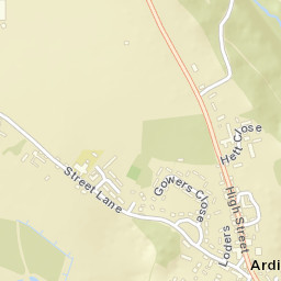 Ardingly Street Map