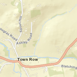 Town Row Street Map