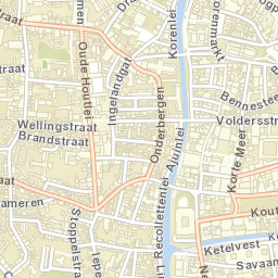 Gent Street Map