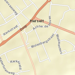 Herselt Street Map