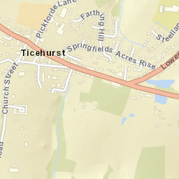 Ticehurst Street Map