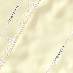 Strzyżowice Street Map