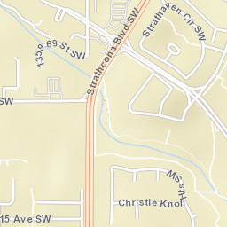 1411-1575 69 Street Southwest, Calgary Street Map