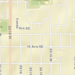 1101-1139 39 Street Southeast, Calgary Street Map