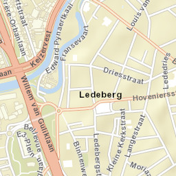 Ledeberg Street Map