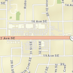 3012-3240 Alberta 1 Alternate, Calgary Street Map