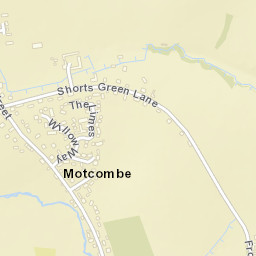 Motcombe Street Map