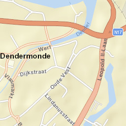 Dendermonde Street Map