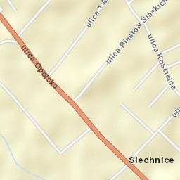 Siechnice Street Map