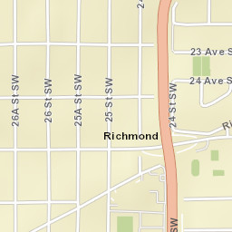 28 Avenue Southwest, Calgary, AB T3E 2B1 Street Map