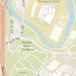 404-416 25 Avenue Southeast, Calgary, AB Street Map