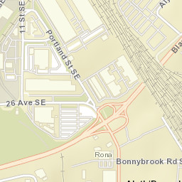 Alyth Place Southeast, Calgary, AB T2G 3K9 Street Map