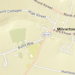 Milverton Street Map