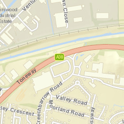 101 Outer Circle, Taunton, Somerset TA1 2BT Street Map