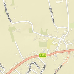 Curry Rivel Street Map