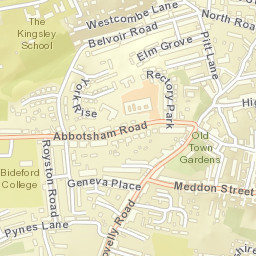 Bideford Street Map