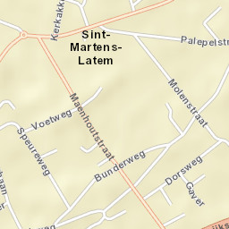 Sint-Martens-Latem Street Map