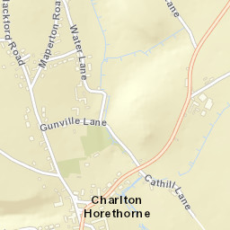 B3145, Sherborne, Somerset DT9, UK Street Map